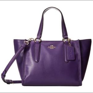 Purple Coach Bag